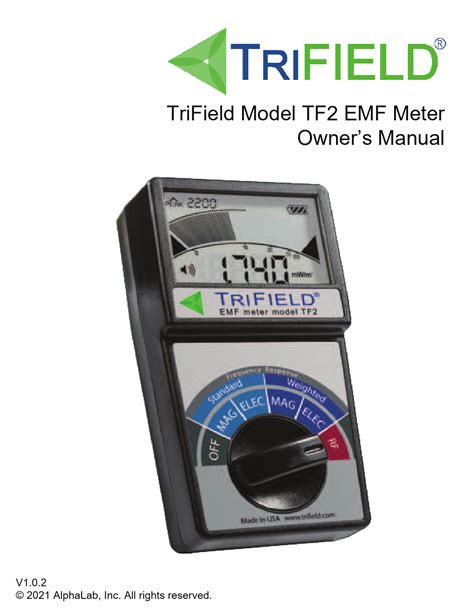 trifield meter manual